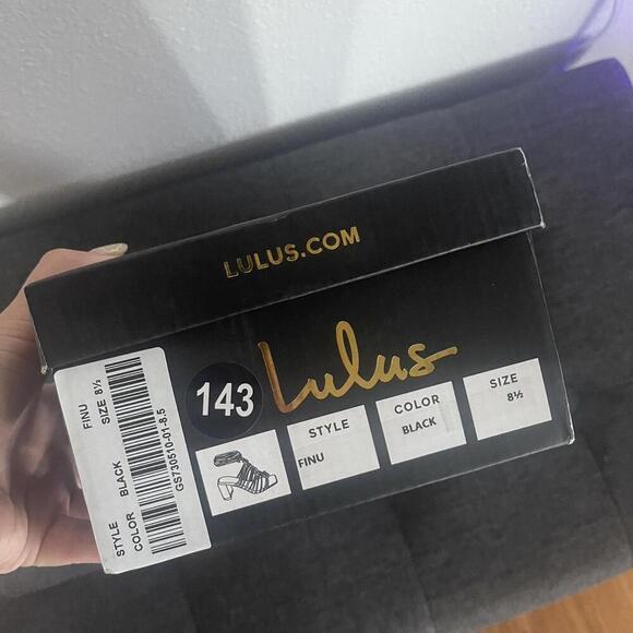 Black And Tan Lulus Lace Up - Picture 7 of 8